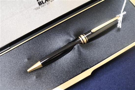Montblanc Meisterstuck ballpoint pen a mechanical pencil, mint, in original boxes (2)